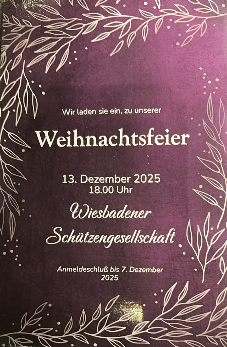 Wiehnachtsfeier2025